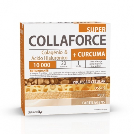 Collaforce Super + Curcuma 10.000 20 carteiras